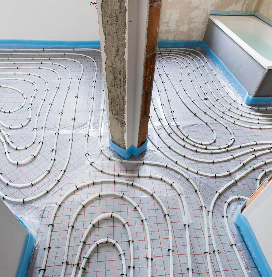 Ogrzewanie podłogowe Kutno, montaż ogrzwania podłogowego